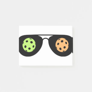 Pickleball auf meinem Kopf Post-it Klebezettel