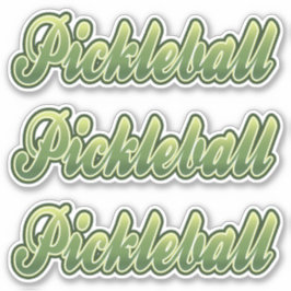 Pickleball Aufkleber