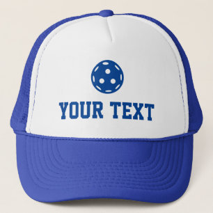 Pickleball Baller Funny Custom Text Name Truckerkappe