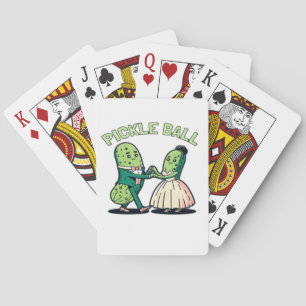 Pickleball Ballroom Dancing Spielkarten