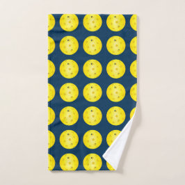 Pickleball Balls Gemustert Locker Room Handtuch