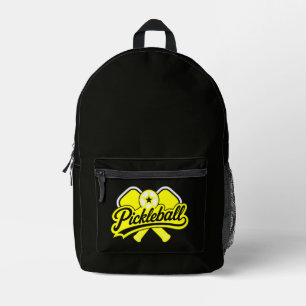 Pickleball-Bekleidung Spieler Bedruckter Rucksack