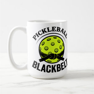 Pickleball Blackbelt - Funny Pickleball Master Kaffeetasse