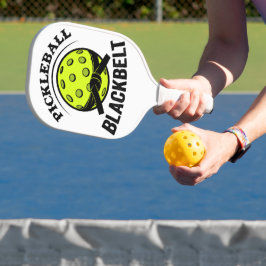 Pickleball Blackbelt - Funny Pickleball Master Pickleball Schläger