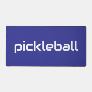 PICKLEBALL Blanc Moderne Raffiné Sur Bleu Marine