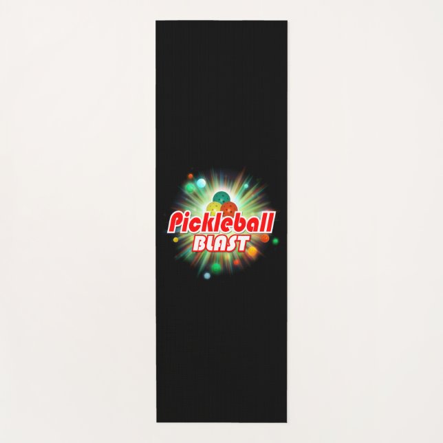 Pickleball Blast 2A-2C Optionen Yogamatte (Vorderseite)
