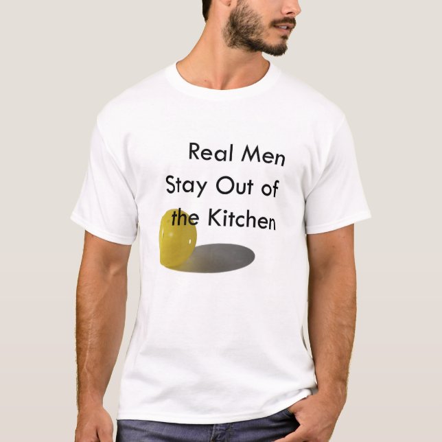 Pickleball, bleibe aus der Küche heraus T-Shirt (Vorderseite)