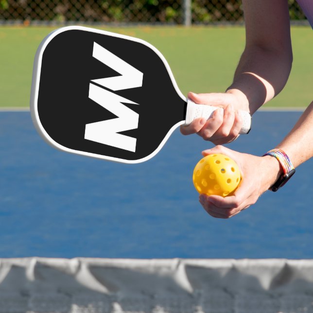 Pickleball Boss Lightning Bolt Custom-Farb-Paddle Schläger (InSitu)