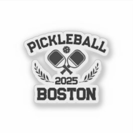 Pickleball Boston 2025 Custom Aufkleber
