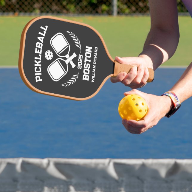 Pickleball Boston 2025 Custom Schläger (InSitu)