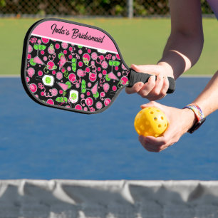 Pickleball Brautparty Cosmo Cocktail Schläger