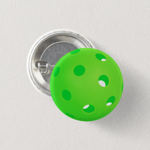 Pickleball Bright Green Pickleball Ball Zubehör Button