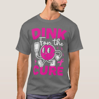 Pickleball Brustkrebs-Bewusstsein Pink Dink für ih T-Shirt