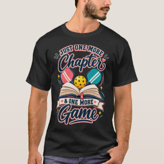 Pickleball-Buchliebhaber-Shirt | Geschenk für Lese T-Shirt