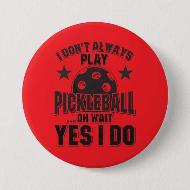 Pickleball Button (Vorderseite)