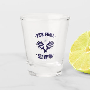 Pickleball Champion Shot Glass Schnapsglas