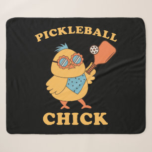 Pickleball Chick - Retro Sherpadecke