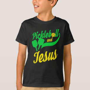 Pickleball Christlich Jesus T-Player Dink T-Shirt