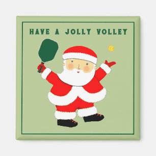 Pickleball Christmas Kleine Geschenk Magnet