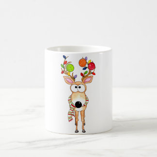 Pickleball Christmas Reindeer Kaffeetasse