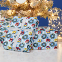 Pickleball Christmas themed Geschenkpapier