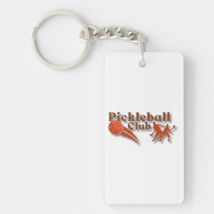 Pickleball-Club-Logo - Gear & Geschenke nach Maß Schlüsselanhänger