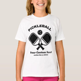 Pickleball Club Personalisiert T-Shirt