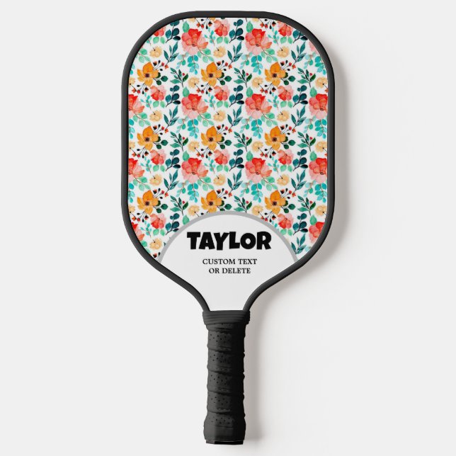 Pickleball Club Pickleball Paddle & Ball Custom (Rückseite)