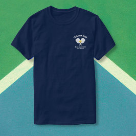 Pickleball Club Pickleball Paddle & Ball Custom T-Shirt
