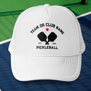Pickleball Club Team Japan Japanische Flagge Custo Truckerkappe