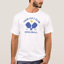 Pickleball Club Team Player Custom Pickler Gift T-Shirt