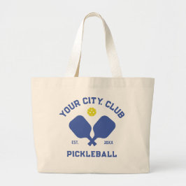 Pickleball Club Team Spieler Custom Pickle Geschen Jumbo Stoffbeutel