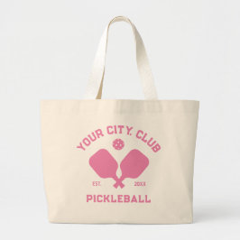 Pickleball Club Team Spieler Custom Pickle Geschen Jumbo Stoffbeutel