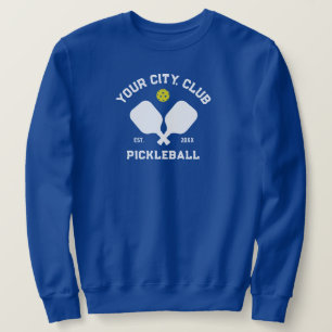 Pickleball Club Team Spieler Custom Pickle Geschen Sweatshirt