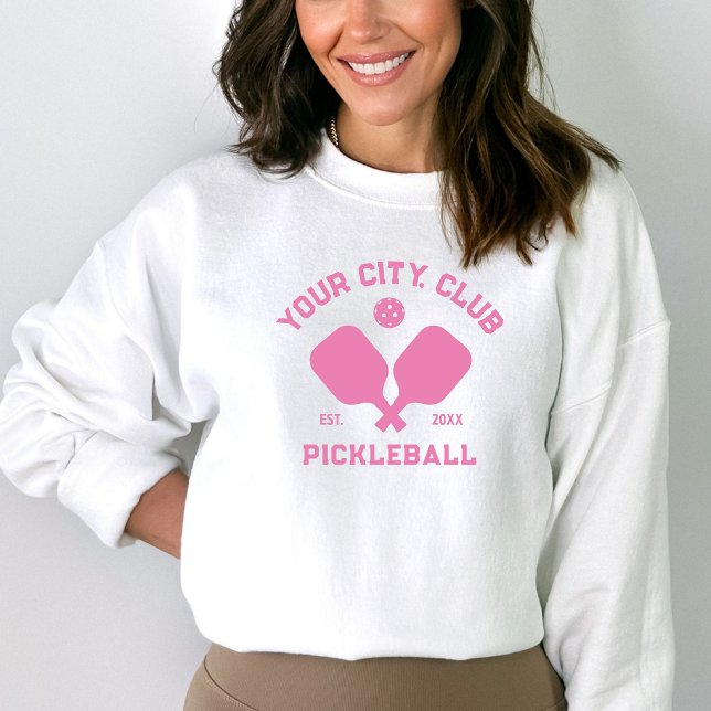 Pickleball Club Team Spieler Custom Pickle Geschen Sweatshirt (Von Creator hochgeladen)