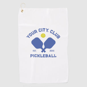 Pickleball Club Team Spieler Custom Pickle Sweet Golfhandtuch