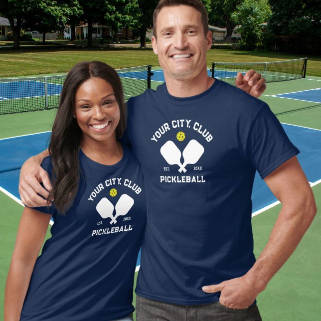 Pickleball Club Team Spieler Custom Pickler Gesche T-Shirt (Von Creator hochgeladen)