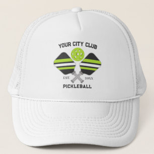 Pickleball-Club-Team-Spieler individuelles Pickle- Truckerkappe