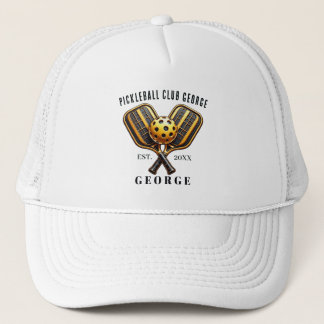 Pickleball-Club-Team-Spieler individuelles Pickle- Truckerkappe