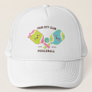 Pickleball-Club-Team-Spieler individuelles Pickle- Truckerkappe