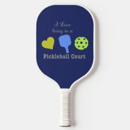 Pickleball Court Funny Pickleball Schläger