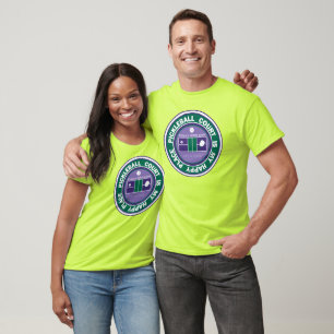 Pickleball Court ist mein glücklicher Ort, Limone T-Shirt