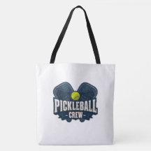 Pickleball Crew Tote Bag – Pickleball Player Shoul