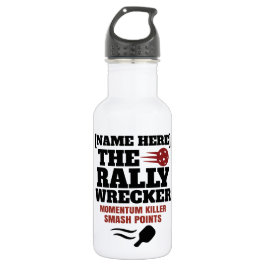 Pickleball Custom Name The Rally Wrecker Edelstahlflasche