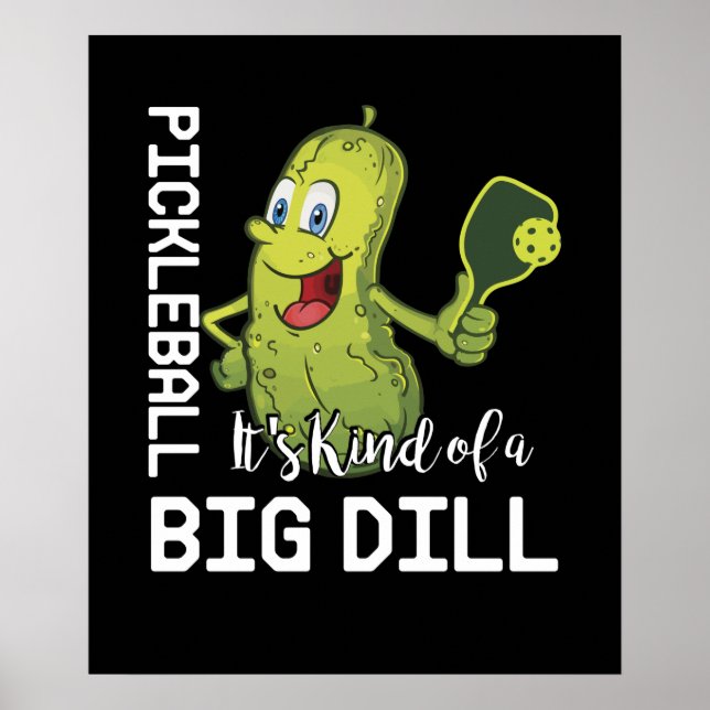 Pickleball Das ist eine Art große Krankheit Poster (Vorne)