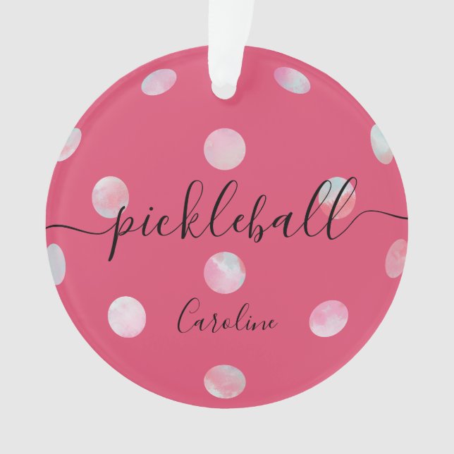 Pickleball De Fille Rose Cute (devant)