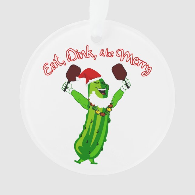 Pickleball de Noël Pickleball Picket de Noël (devant)
