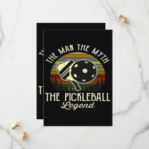 Pickleball- Der Mann, Der Mythos, Die Legende  Save The Date