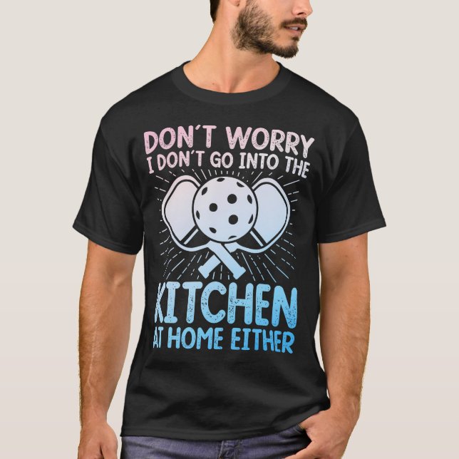 Pickleball Design Men Women Pickleball Player Pick T-Shirt (Vorderseite)