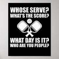 Pickleball, dessen Serve-Score-Liga Pickleball